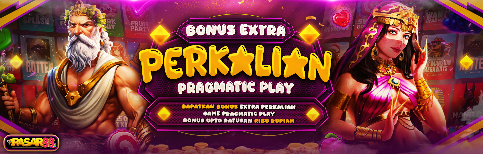 EVENT PRAGMATIC PLAY X PASAR88