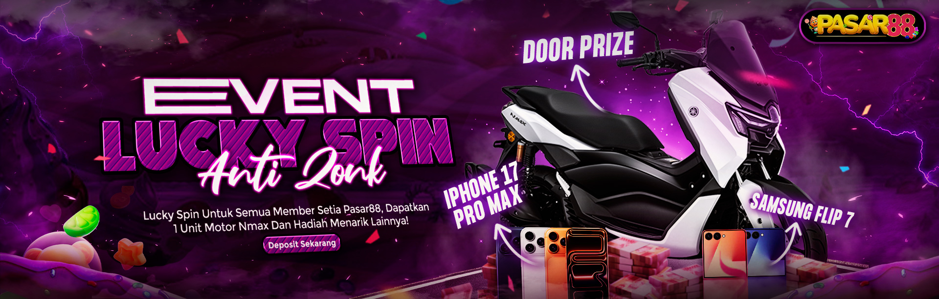 Lucky Spin Pasar88