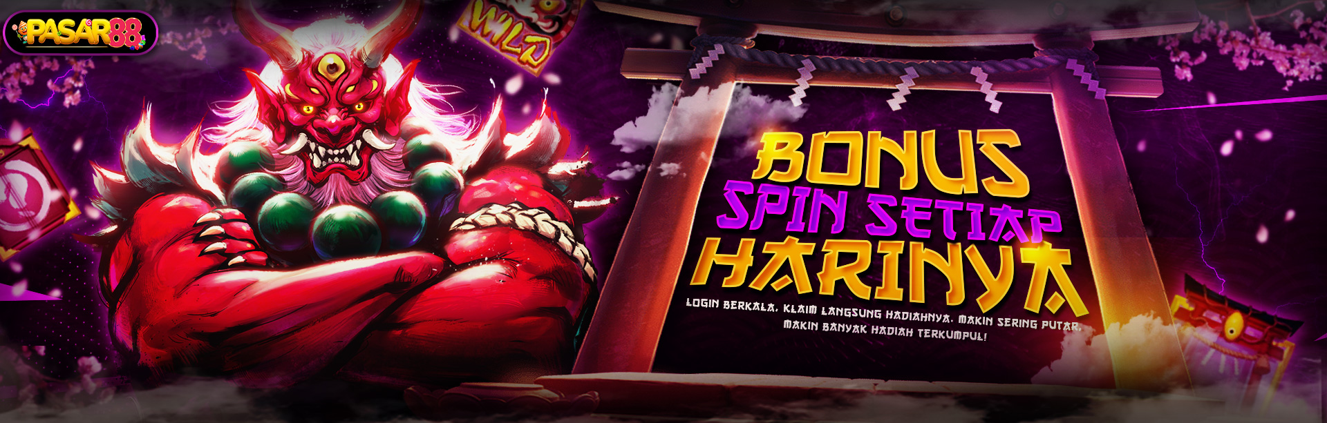 BONUS SPIN PASAR88