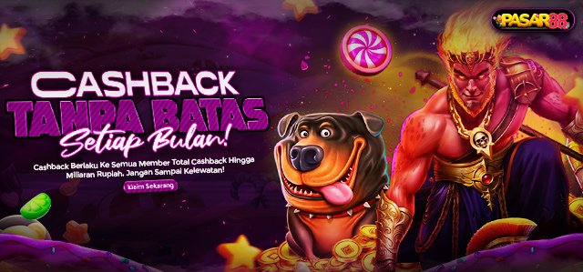 BONUS CASHBACK SETIAP BULAN TANPA BATAS