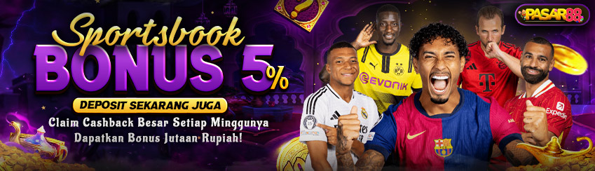 BONUS BOLA CASHBACK 5%