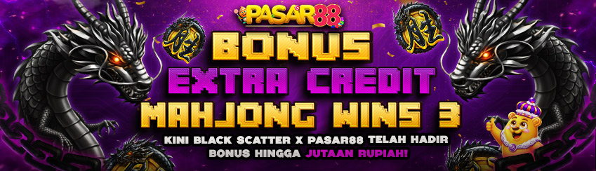 EVENT PRAGMATIC PLAY (MAHJONG WINS 3 BLACK SCATTER) X PASAR88