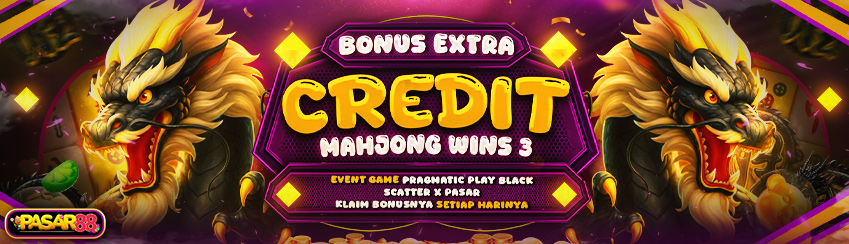 EVENT PRAGMATIC PLAY (MAHJONG WINS 3 BLACK SCATTER) X PASAR88