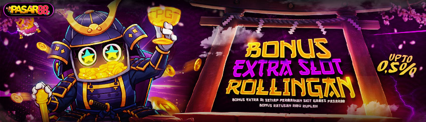 BONUS SLOT  ROLLINGAN 0.5%