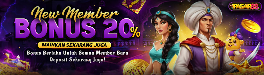 BONUS NEW MEMBER 20%