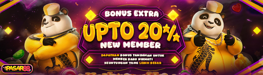 BONUS NEW MEMBER 20%